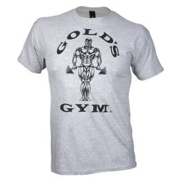 Sportiniai marškinėliai Gold's Gym CSPT108, pilki