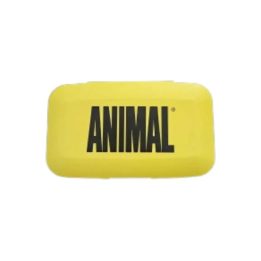 Universalus piliulių dėklas Animal geltonas