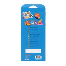 Dvipusiai spalvoti pieštukai „Star Color“ 12 × 2