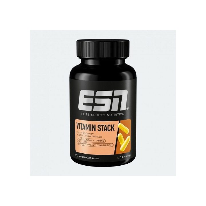 Vitaminų ir mineralų kapsulės ESN Vitamin Stack 120 vnt.