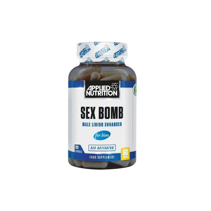Maisto papildas kapsulėmis Applied Nutrition Sex Bomb for Him 120 kapsulių