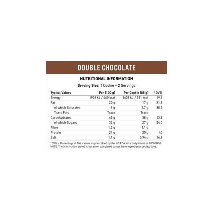 Baltyminis sausainis Applied Nutrition Critical Cookie 12 × 73 g, šokolado gabalėlių skonio