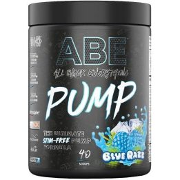 Treniruočių booster Applied Nutrition ABE Pump 500 g, mėlynių skonio