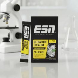 Kreatino monohidrato milteliai ESN Ultrapure Kreatin 30 x 4 g, neutralaus skonio