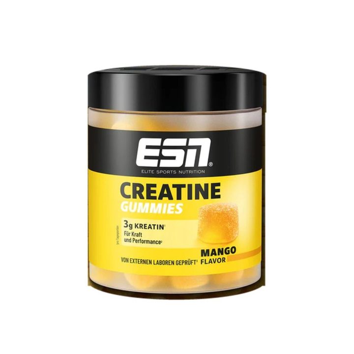 Kreatino gumos ESN Creatine Gummies 28 vnt., mango skonio