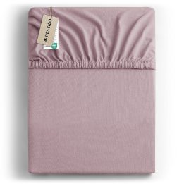 Paklodė su guma Amber AmeliaHome, old lilac, 140–160 × 200 + 30 cm