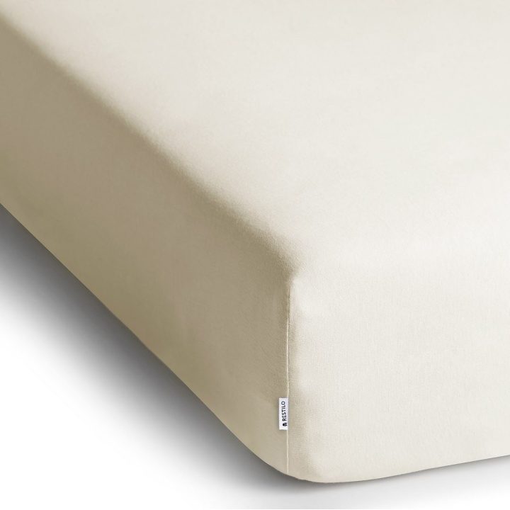 Paklodė su guma Restilo 140–160 × 200 + 30 cm, ekru