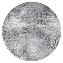 Apvalus kilimas Trex AmeliaHome, pilkas