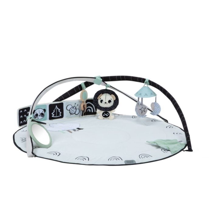 Tiny Love kontrastinis edukacinis kilimėlis 2 viename DECOR, juodai baltas