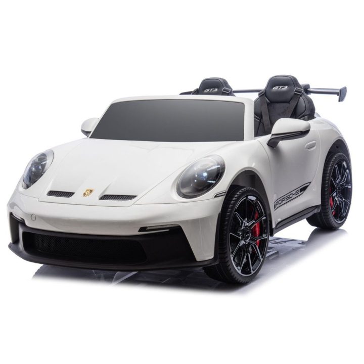 Baltas akumuliatorinis automobilis Porsche GT3 24V DK-P911