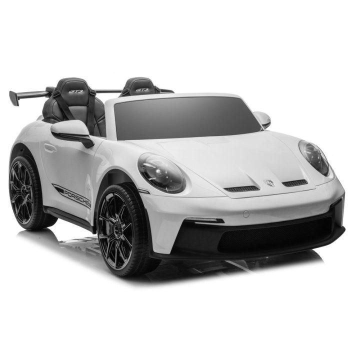Baltas akumuliatorinis automobilis Porsche GT3 24V DK-P911