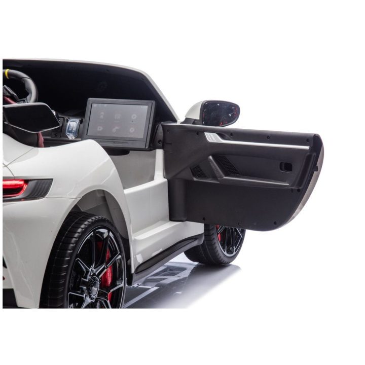 Baltas akumuliatorinis automobilis Porsche GT3 24V DK-P911