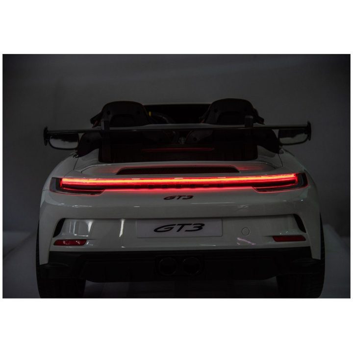 Baltas akumuliatorinis automobilis Porsche GT3 24V DK-P911