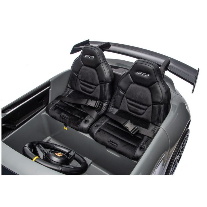Akumuliatorinis automobilis Porsche GT3 DK-P911, pilkas, 24 V
