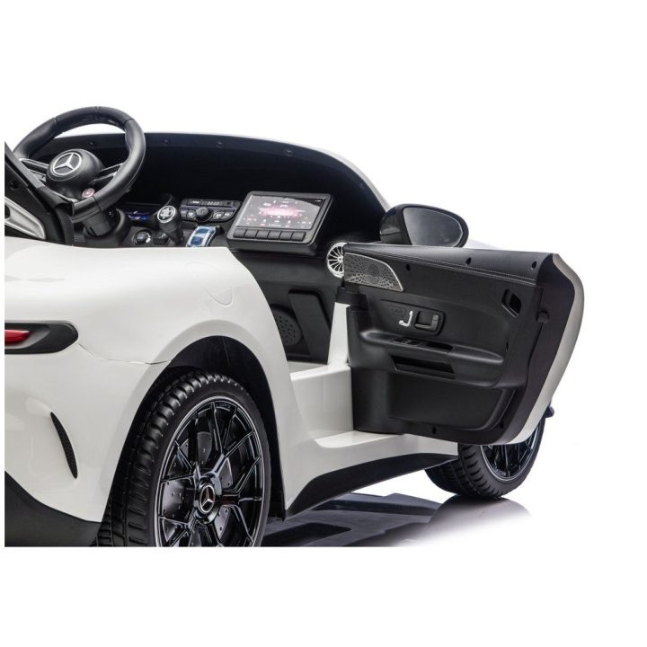 Mercedes AMG DK-GT63 24 V baltas akumuliatorinis automobilis vaikams