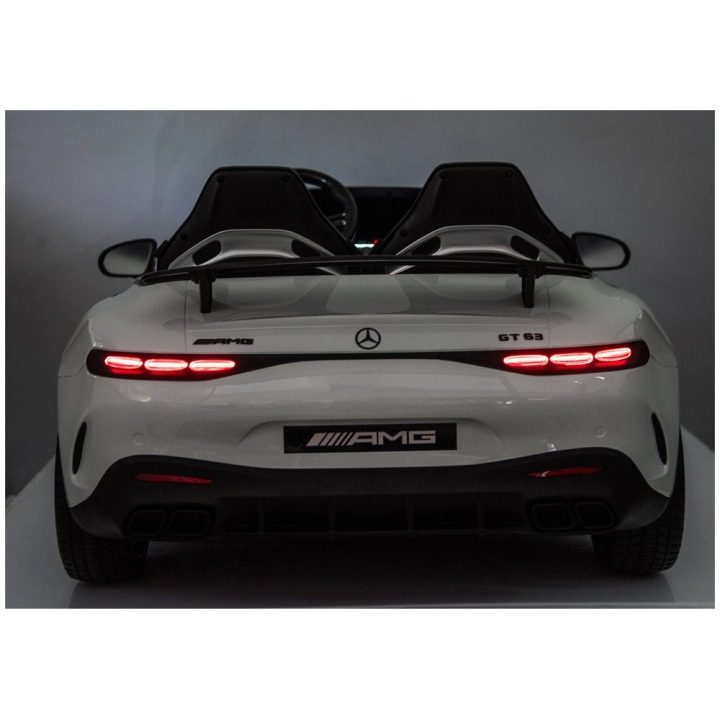 Mercedes AMG DK-GT63 24 V baltas akumuliatorinis automobilis vaikams
