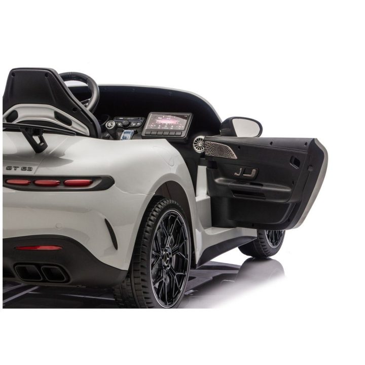 Mercedes AMG DK-GT63 24 V akumuliatorinis automobilis, šviesiai pilkas