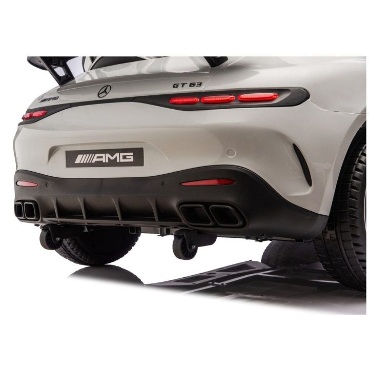 Mercedes AMG DK-GT63 24 V akumuliatorinis automobilis, šviesiai pilkas