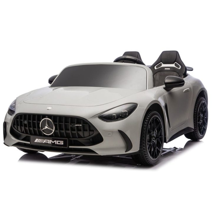 Mercedes AMG DK-GT63 24 V akumuliatorinis automobilis, šviesiai pilkas