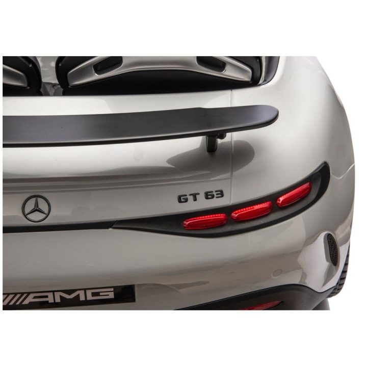 Mercedes AMG DK-GT63 24 V akumuliatorinis automobilis, šviesiai pilkas