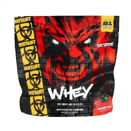 Išrūgų baltymų milteliai Mutant Whey 2,2 kg, braškių ir grietinėlės skonio
