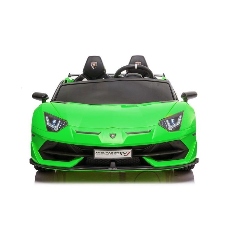 Žalias akumuliatorinis automobilis Lamborghini Aventador SX2028