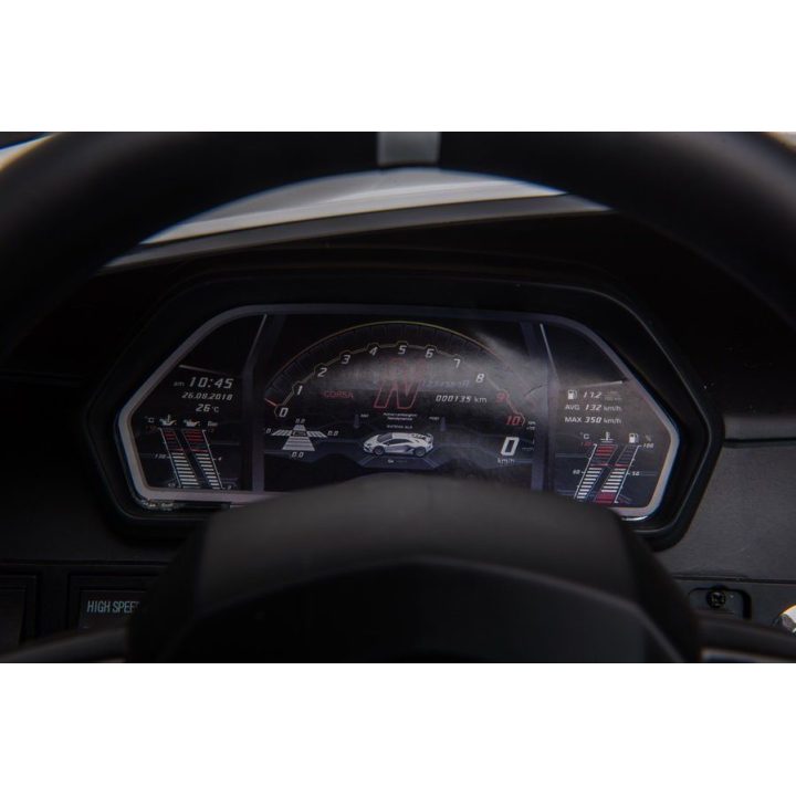 Žalias akumuliatorinis automobilis Lamborghini Aventador SX2028