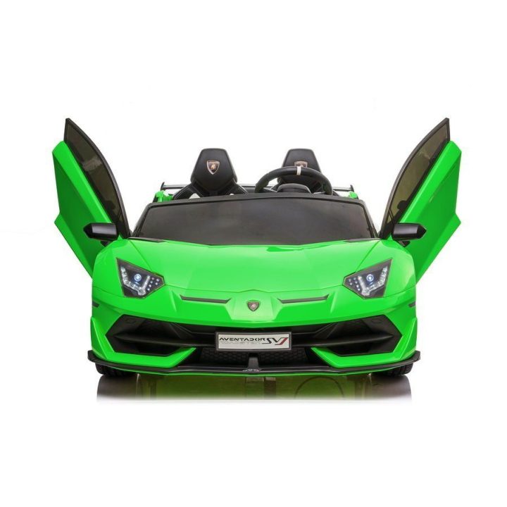 Žalias akumuliatorinis automobilis Lamborghini Aventador SX2028