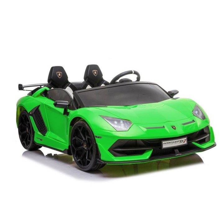 Žalias akumuliatorinis automobilis Lamborghini Aventador SX2028