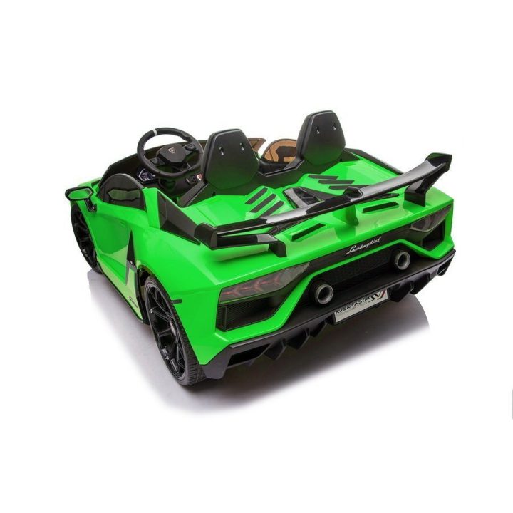 Žalias akumuliatorinis automobilis Lamborghini Aventador SX2028