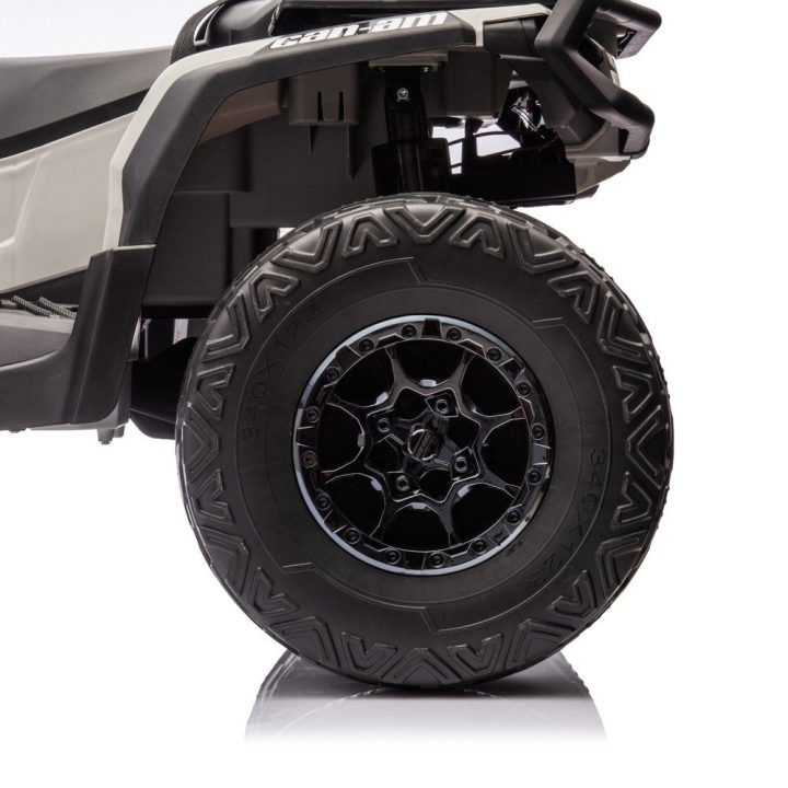 Pilkas akumuliatorinis keturratis Can Am Outlander 4x4 DK-CA005