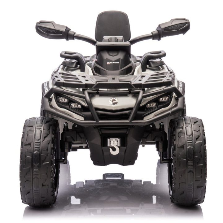 Pilkas akumuliatorinis keturratis Can Am Outlander 4x4 DK-CA005