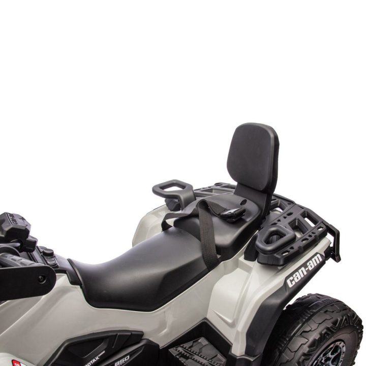 Pilkas akumuliatorinis keturratis Can Am Outlander 4x4 DK-CA005
