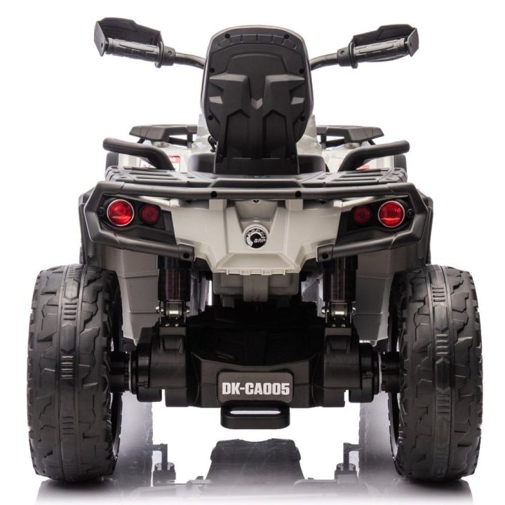 Pilkas akumuliatorinis keturratis Can Am Outlander 4x4 DK-CA005