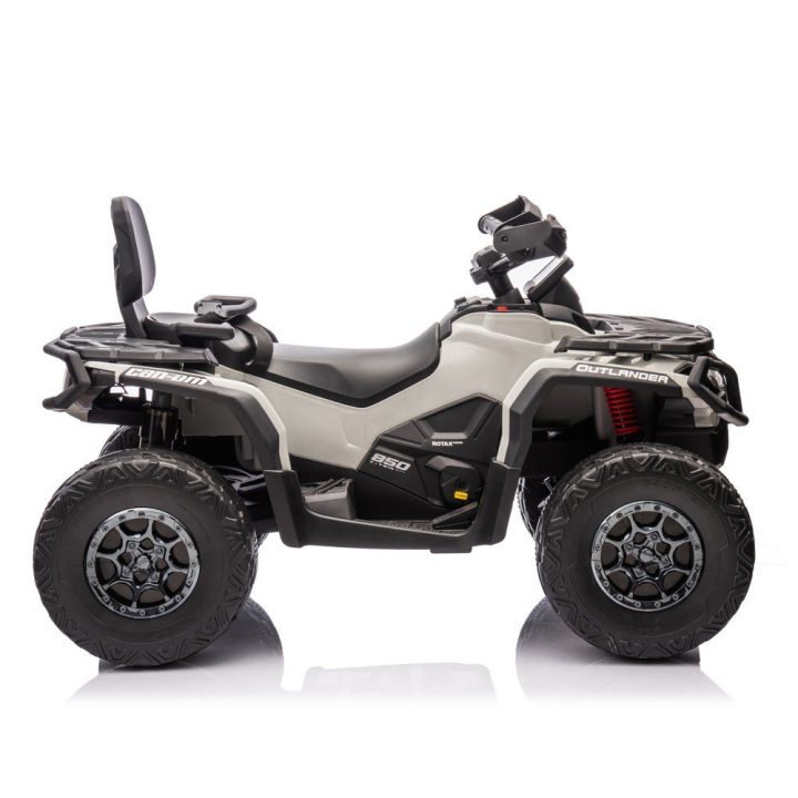 Pilkas akumuliatorinis keturratis Can Am Outlander 4x4 DK-CA005
