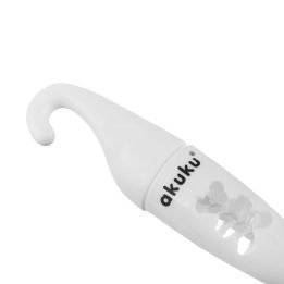 Buteliukų ir čiulptukų šepetėlis AKUKU A0338, baltas