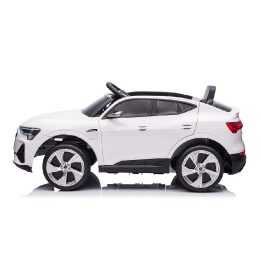 Baltas akumuliatorinis automobilis Audi E-Tron QLS-6688