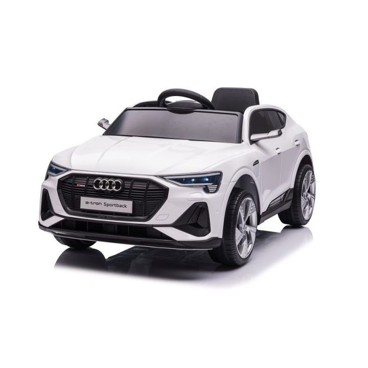 Baltas akumuliatorinis automobilis Audi E-Tron QLS-6688