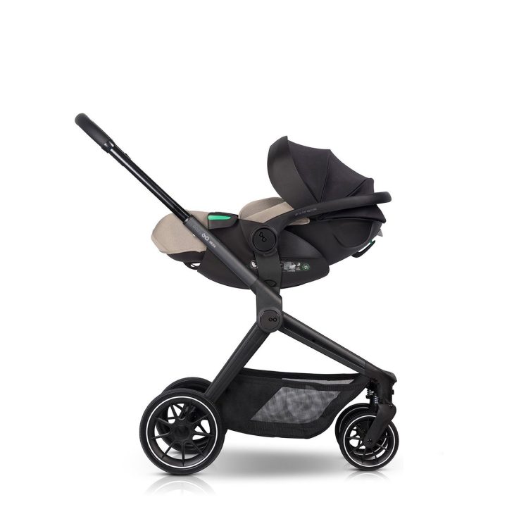 Automobilinė kėdutė EasyGo BUZ XTD PRO, taupe, 40–87 cm