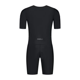 Vyriškas triatlono kombinezonas Rogelli Florida, juodas, 2XL
