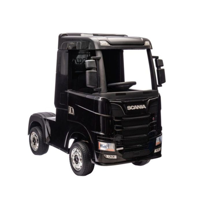 Akumuliatorinis automobilis Scania 500R HL698, juodas 4x4