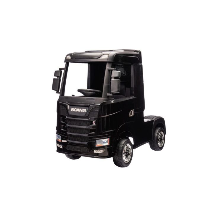 Akumuliatorinis automobilis Scania 500R HL698, juodas 4x4