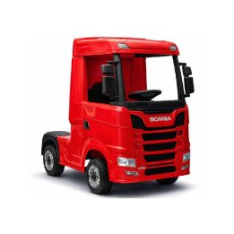 Raudonas akumuliatorinis automobilis Scania 500R HL698 4x4