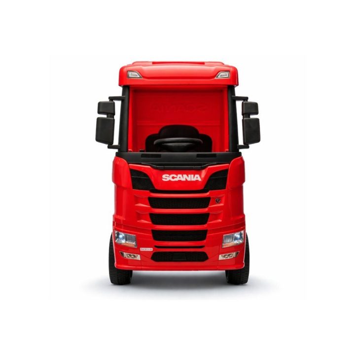 Raudonas akumuliatorinis automobilis Scania 500R HL698 4x4