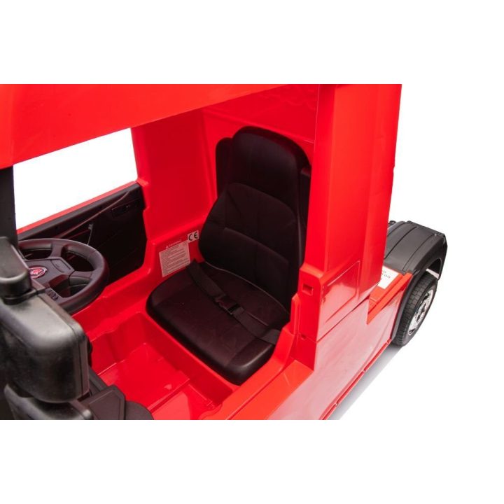 Raudonas akumuliatorinis automobilis Scania 500R HL698 4x4