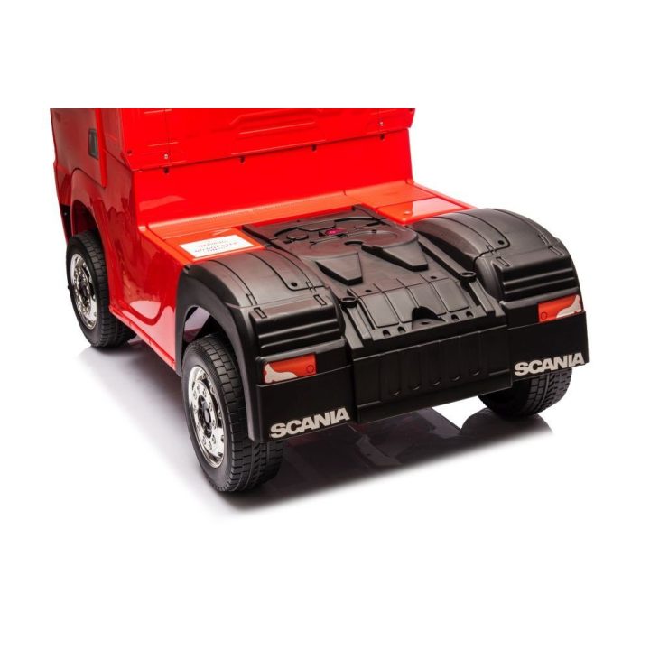 Raudonas akumuliatorinis automobilis Scania 500R HL698 4x4