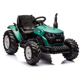 Žalias akumuliatorinis traktorius HC-306 24 V