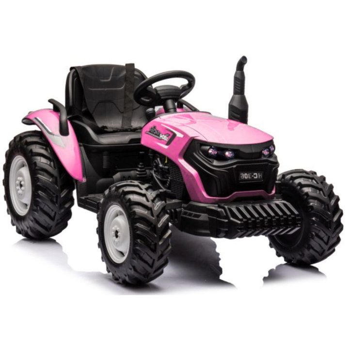 Rožinis akumuliatorinis traktorius HC-306 24 V