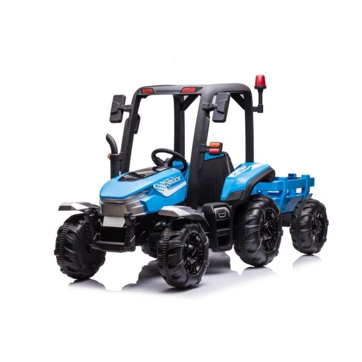 Mėlynas akumuliatorinis traktorius BLT-206