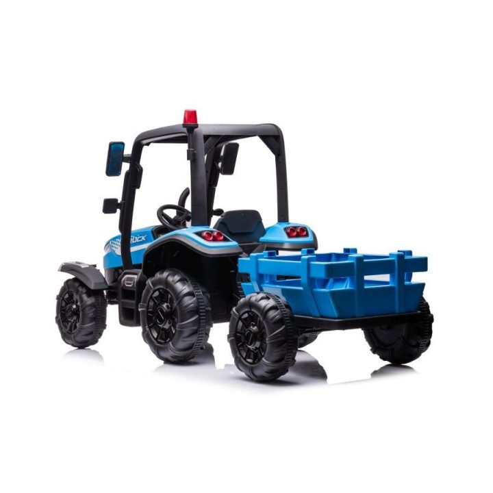 Mėlynas akumuliatorinis traktorius BLT-206